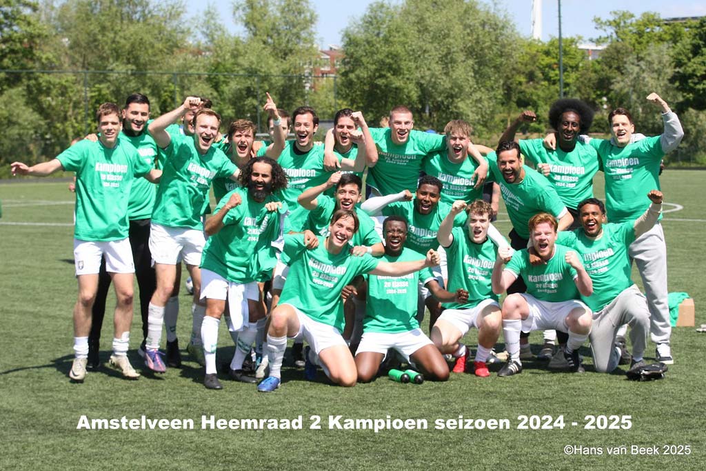 Amstelveen Heemraad 2 kampioen